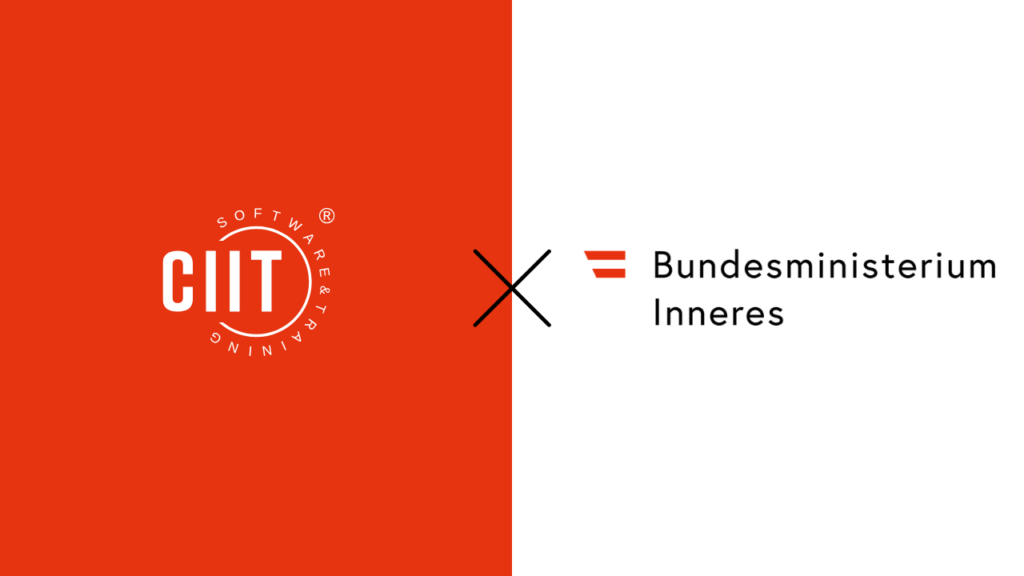 Das österreichische Innenministerium und die CIIT GmbH haben gemeinsam ein Software Development Projekt durchgeführt