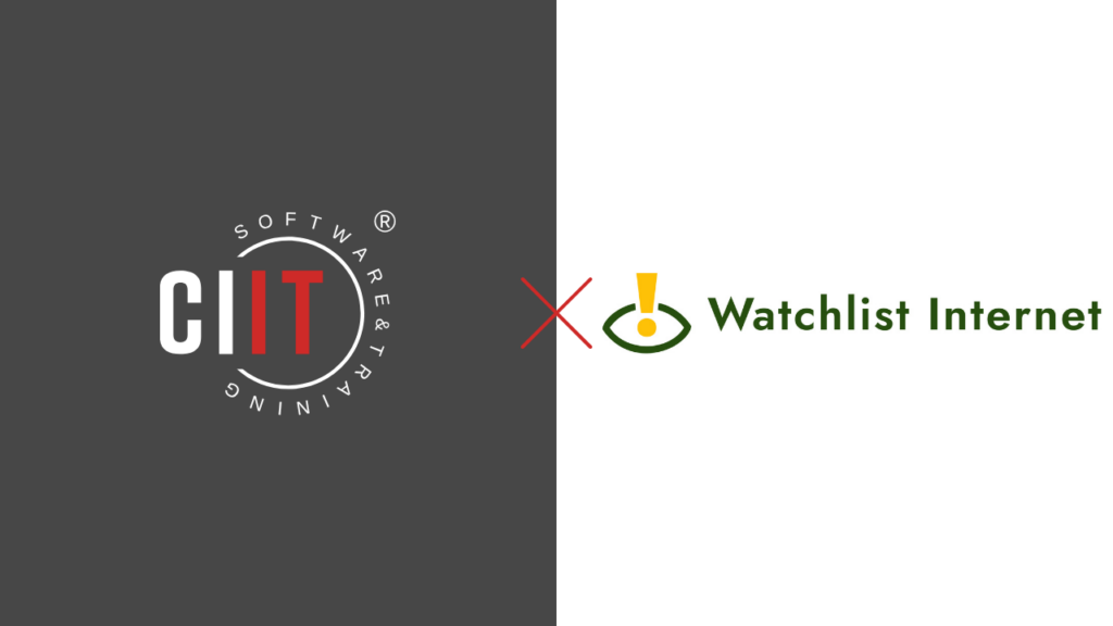 Watchlist Internet nutzt eine Webapplikation der CIIT GmbH, um Zeit zu sparen